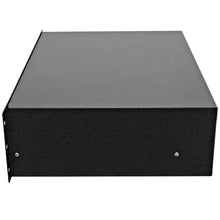 Load image into Gallery viewer, SA-RD3 - 3 Space PA/DJ Metal Rack Case Locking Drawer - 3U Server Cabinet Drawer with Key
