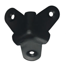 Load image into Gallery viewer, SACR507 - 8 Pack of Universal Black Metal Corners for PA Speakers and Subwoofer Cabinets - 4 Front and 4 Back Corners
