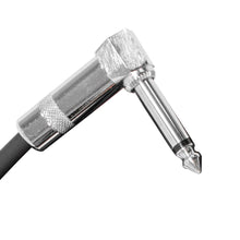 Load image into Gallery viewer, SAGC10R-  4 Pack of White 10 Foot Right Angle to Straight Guitar Cables 10'
