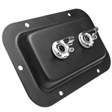 Load image into Gallery viewer, Pair of Dual 1/4 Inch Jack Plate for Guitar, PA Speaker Cabinets
