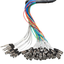 Load image into Gallery viewer, SALS-32x8x100 - 32 Channel 100' Snake Cable (XLR &amp; TRS Returns)
