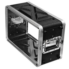 Load image into Gallery viewer, SALWR6S - Lightweight 6 Space Compact ABS Rack Case - 6U PA DJ Shallow Rack Case
