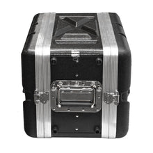 Load image into Gallery viewer, SALWR6S - Lightweight 6 Space Compact ABS Rack Case - 6U PA DJ Shallow Rack Case
