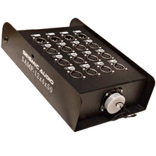 Load image into Gallery viewer, SAMP-12x4x50 - 12 Channel, 50 Foot XLR Snake Cable with Easy Disconnect Trunk
