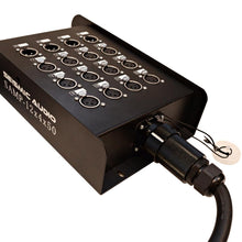 Load image into Gallery viewer, SAMP-12x4x50 - 12 Channel, 50 Foot XLR Snake Cable with Easy Disconnect Trunk
