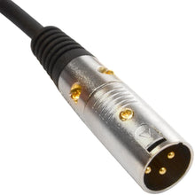 Load image into Gallery viewer, SAPGX-10 - Premium 10 Foot Black XLR Patch Cable
