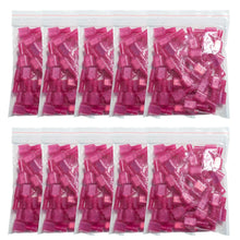 Load image into Gallery viewer, SAPT211 - 500 Pack of Fully Insulated 22/18 Gauge Male Quick Disconnect Wire Connectors
