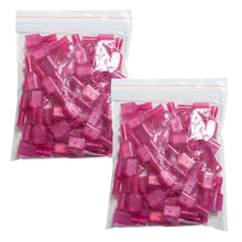 Load image into Gallery viewer, SAPT211 - 100 Pack of Fully Insulated 22/18 Gauge Male Quick Disconnect Wire Connectors
