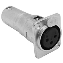 Load image into Gallery viewer, SAPT281MF - XLR Female to Male &amp; XLR Male to Female Pass Through Feed Panel Mount Adapter Set
