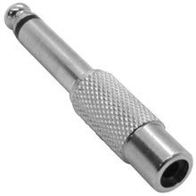 Load image into Gallery viewer, SAPT512 - 10 Pack of RCA Female to 1/4 Inch TS Male Adapters
