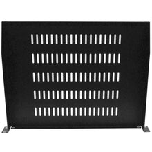 Load image into Gallery viewer, SARCS-05 - 1 Space Vented Server Shelf - 1U Rack Mount Case Shelf - 14" Deep
