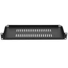Load image into Gallery viewer, SARCS-10 - 1 Space Vented Server Shelf - 1U Rack Mount Case Shelf - 6" Deep
