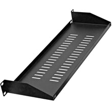 Load image into Gallery viewer, SARCS-10 - 1 Space Vented Server Shelf - 1U Rack Mount Case Shelf - 6" Deep
