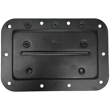 Load image into Gallery viewer, SARHW09 - Black Mid-Size Recessed Spring Loaded Handle for PA/DJ Speaker Cabinet Gear Rack Case Pedal Board

