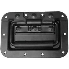 Load image into Gallery viewer, SARHW09 - Black Mid-Size Recessed Spring Loaded Handle for PA/DJ Speaker Cabinet Gear Rack Case Pedal Board
