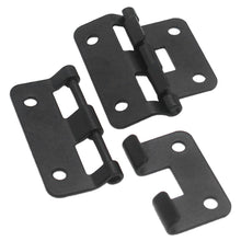Load image into Gallery viewer, SARHW23 - 2 Pack of Black 2 Piece Lift Off Hinges for PA/DJ Gear
