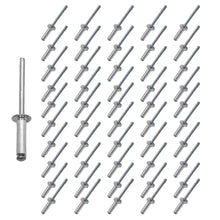 Load image into Gallery viewer, SARHW45 - 50 Pack of 1/2 Inch Pop Rivets for PA DJ Rack Road Case Construction and Repair
