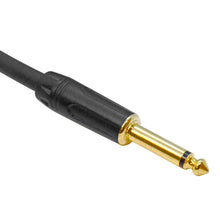 Load image into Gallery viewer, SASGC-OL10 - 4 Pack of 10 Foot Supreme Guitar or Instrument Cables - Light Green Woven Tweed Jacket
