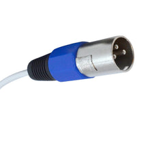 Load image into Gallery viewer, SASN4B - 4 Channel 2 Foot Balanced XLR Snake Cable - Blue Cable Shell
