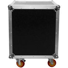 Load image into Gallery viewer, SATAC12U - Heavy Duty 12 Space ATA Rack Case with 4 Inch Casters - 12U Server Case
