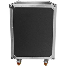 Load image into Gallery viewer, SATAC16U - Heavy Duty 16 Space ATA Rack Case with 4 Inch Casters - 16U Server Case

