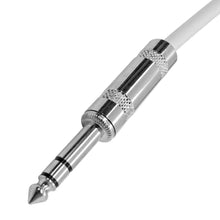 Load image into Gallery viewer, SATRXL-M2 - White 2' XLR Male to TRS Patch Cable
