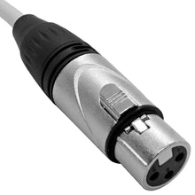 Load image into Gallery viewer, SATRXL-F3 - 8 Pack of Multi-Color 3 Foot XLR Female to 1/4 Inch TRS Patch Cables
