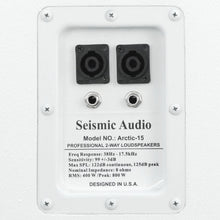 Load image into Gallery viewer, Arctic 15 - Premium White 15" Loudspeaker or Monitor - Church Series
