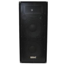 Load image into Gallery viewer, FL-122P - Pair of Dual Premium 12" PA/DJ Speaker Cabinets with Titanium Horns

