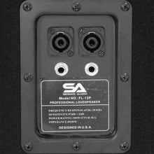 Load image into Gallery viewer, FL-12P - Pair of Premium 12" PA/DJ Speaker Cabinets with Titanium Horns
