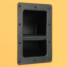 Load image into Gallery viewer, Luke-2x12C - Contemporary Empty Dual 12" Guitar Cabinet - Orange Tolex/Wheat Cloth Grill
