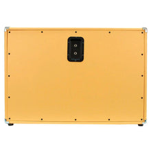 Load image into Gallery viewer, Luke-2x12C - Contemporary Empty Dual 12" Guitar Cabinet - Orange Tolex/Wheat Cloth Grill
