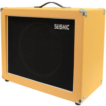 Load image into Gallery viewer, Luke-1x12C - Contemporary Empty 12" Guitar Cabinet - Orange Tolex/Black Cloth Grill
