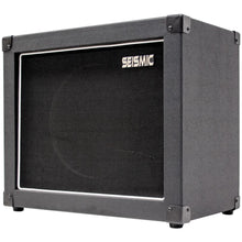 Load image into Gallery viewer, Luke-1x12C - Contemporary Empty 12" Guitar Cabinet - Black Tolex/Black Cloth Grill
