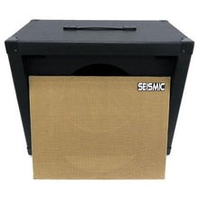 Load image into Gallery viewer, Luke-1x12C - Contemporary Empty 12" Guitar Cabinet - Black Tolex/Wheat Cloth Grill
