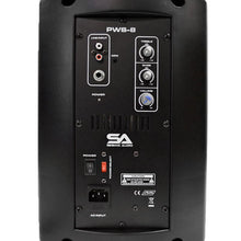 Load image into Gallery viewer, PWS-8 Pair of Powered 8" PA DJ Molded Speakers
