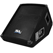Load image into Gallery viewer, SA-10M Pair 10" Wedge Floor Stage Monitors Speakers
