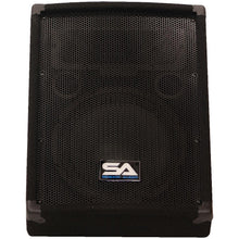 Load image into Gallery viewer, SA-10MT Pair of 10" Floor / Stage Monitors Wedge Style with Titanium Horn
