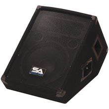 Load image into Gallery viewer, SA-10MT Pair of 10" Floor / Stage Monitors Wedge Style with Titanium Horn
