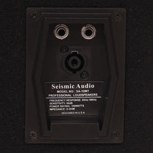 Load image into Gallery viewer, SA-10MT Pair of 10" Floor / Stage Monitors Wedge Style with Titanium Horn
