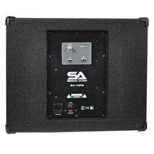 Load image into Gallery viewer, SA-CPPA1 - Powered Compact Portable PA System - 4x5 Column Speaker, 12 Inch Subwoofer and Pole

