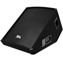 Load image into Gallery viewer, Pair of 15" Floor / Stage Monitors Wedge Style
