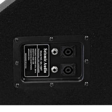 Load image into Gallery viewer, SA-15MT - Pair of 15" Floor / Stage Monitors Wedge Style with Titanium Horn
