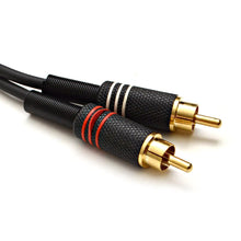 Load image into Gallery viewer, SA-i2RM1E (2 Pack) - Female 1/8" to Male RCA Patch Cables
