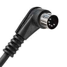 Load image into Gallery viewer, SAMIDI3R - (2 Pack) MIDI Right Angle 5 Pin Data Cable - 3 Feet
