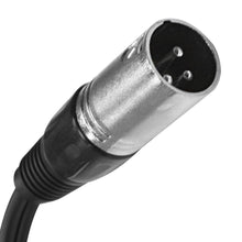 Load image into Gallery viewer, SA-Y6 - 6 Inch Splitter Patch Y Cable - 1 XLR Male to 2 RCA Male

