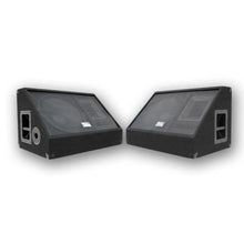 Load image into Gallery viewer, Pair of 15" PA Speakers, 15" Floor Monitors, and 4 Cables
