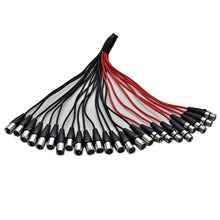 Load image into Gallery viewer, SACB-16x8x100 - 16 Channel XLR Low Profile Snake Cable - 100 Feet

