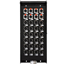 Load image into Gallery viewer, SACE-24x8x100 - 24 Channel XLR Snake Cable - 100 Feet - 1/4" Returns on Box
