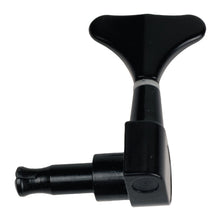 Load image into Gallery viewer, Set of 4 Universal Black 2x2 Tuners - 2x2 Bass Guitar Machine Heads Tuning Keys
